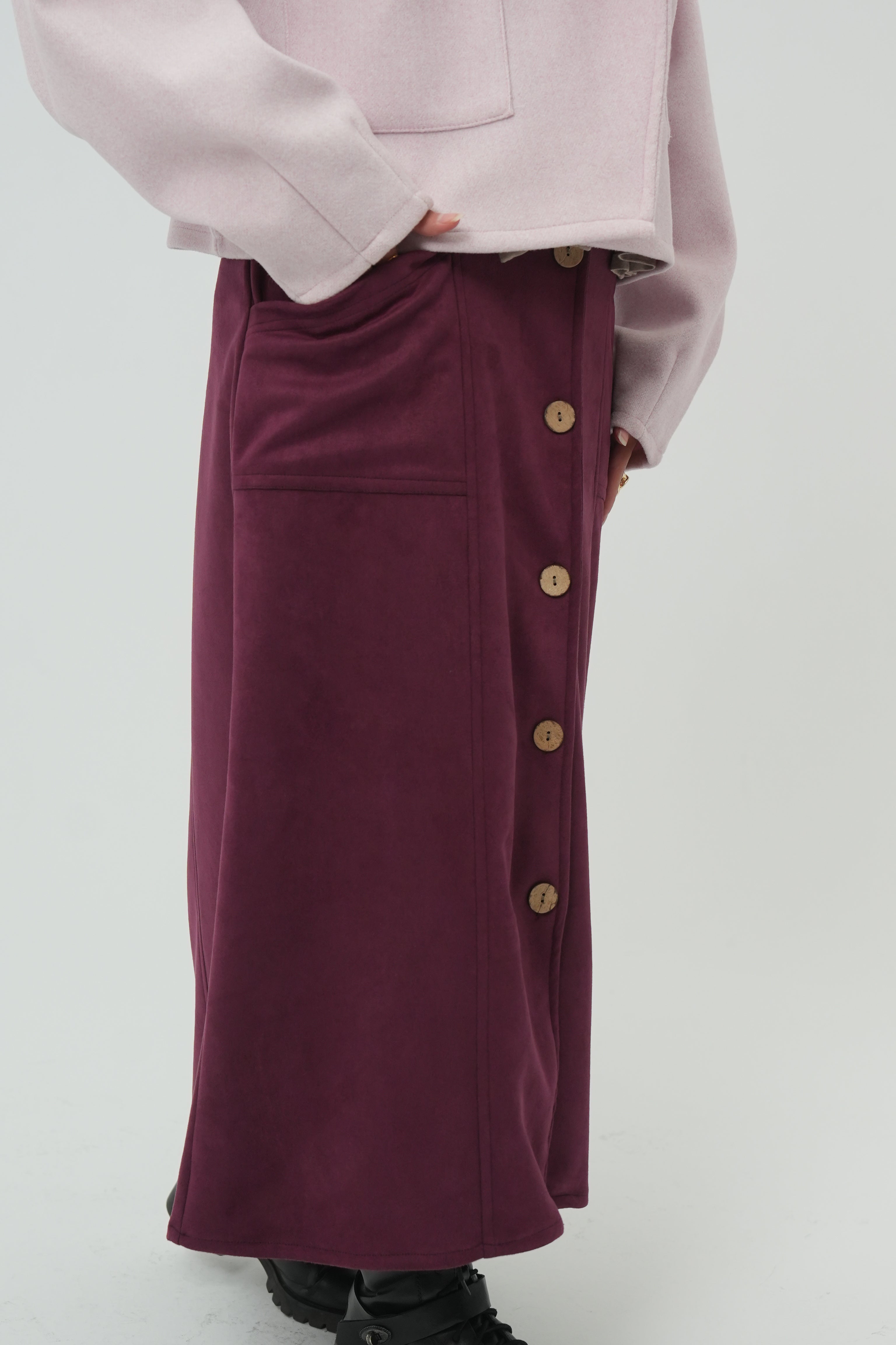 Tweed Wool Skirt