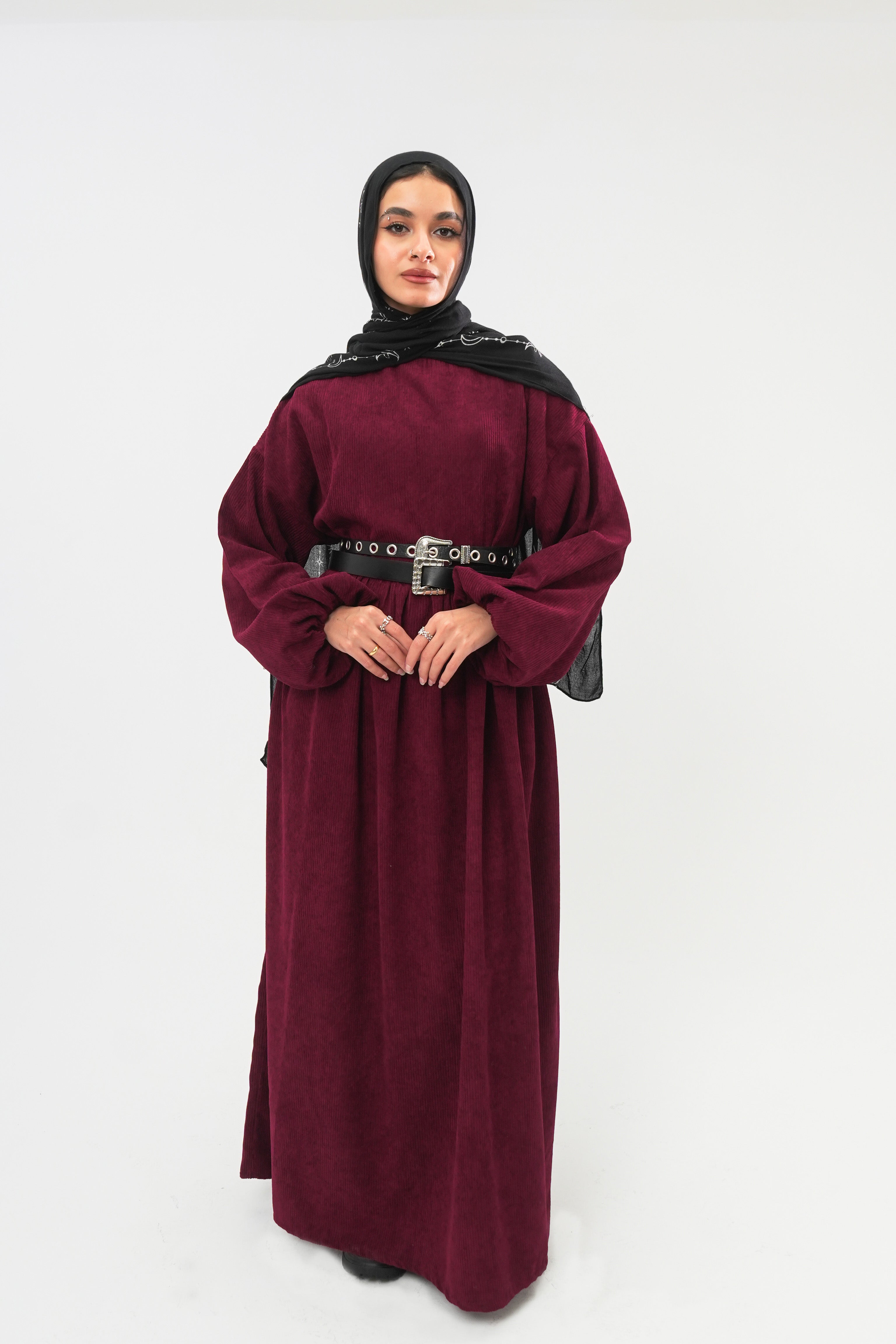 maxi corduroy dress Ribbed Corduroy Maxi Dress – Palistia