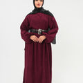 Ribbed Corduroy Maxi Dress