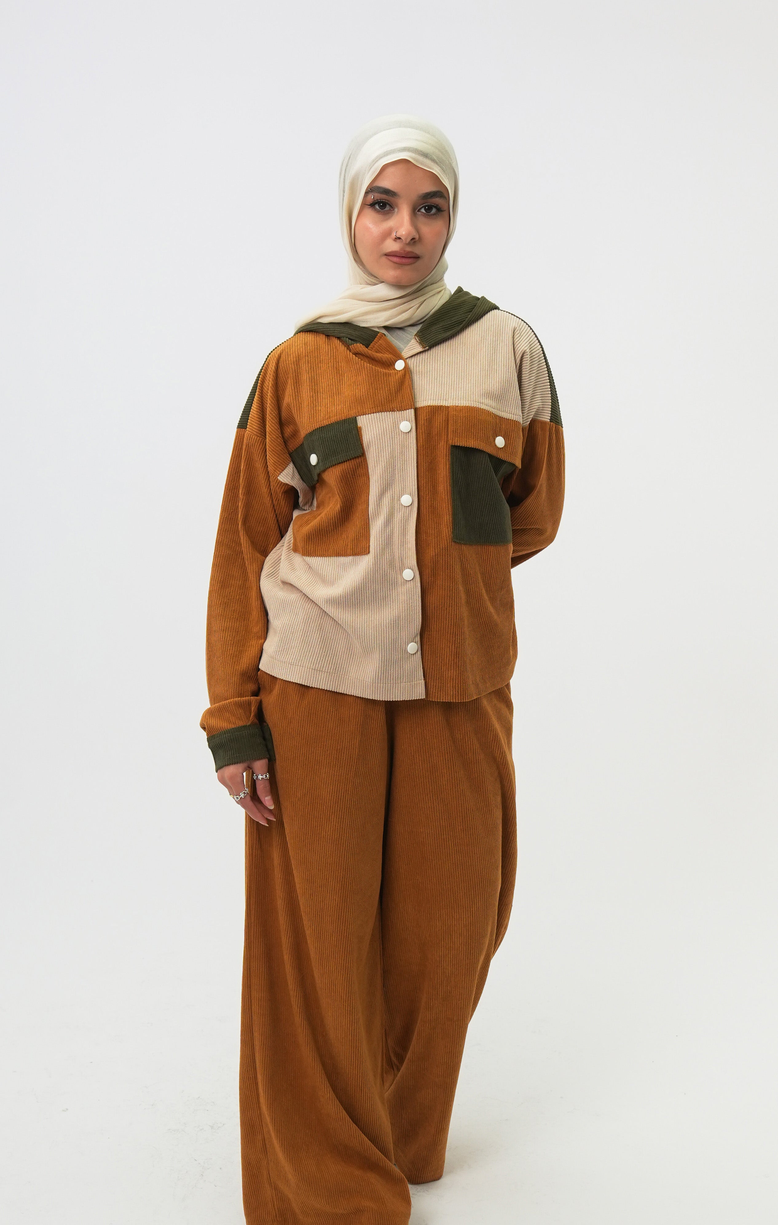 Corduroy Patch work Set