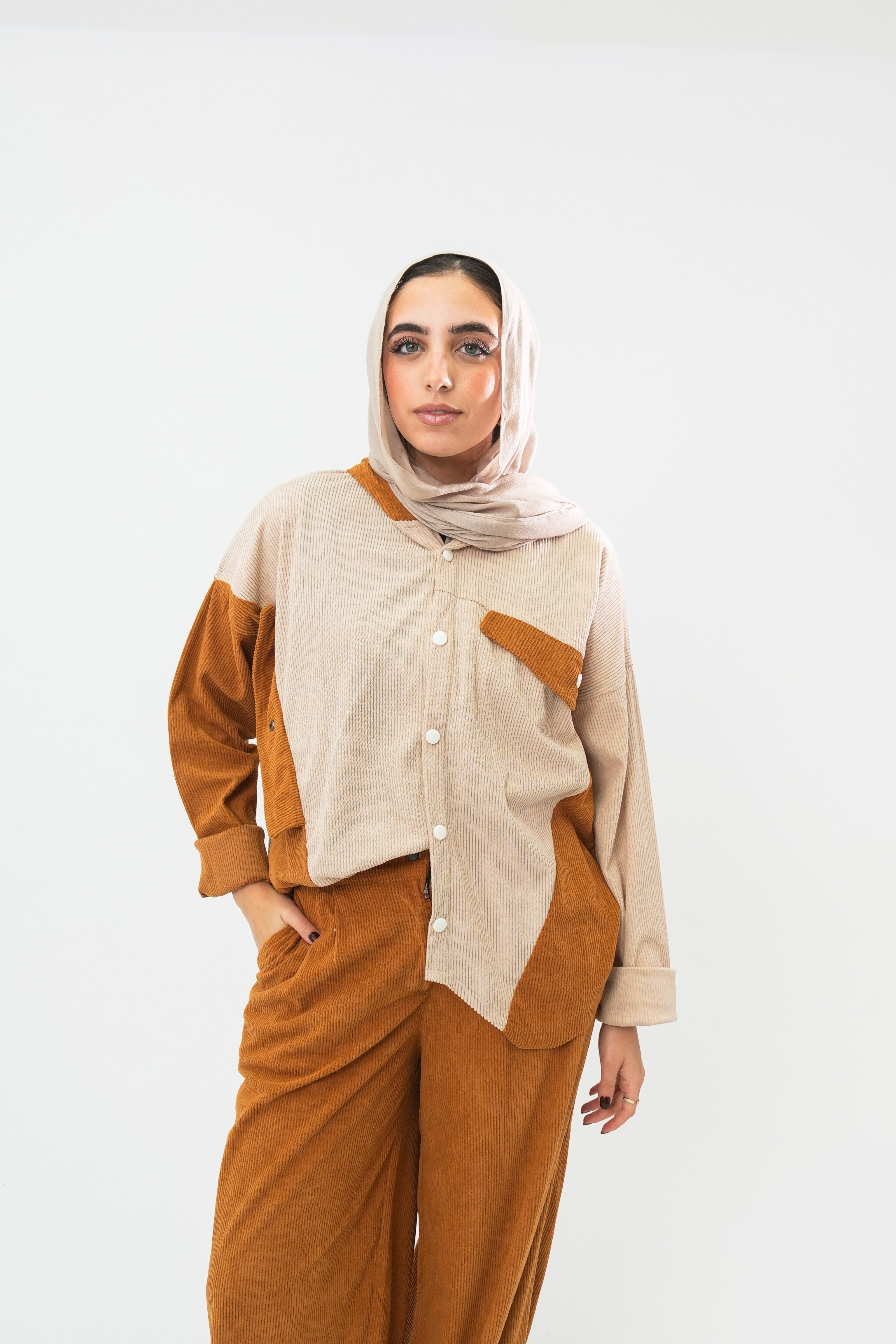 Corduroy Contrast Set